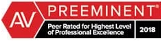 AV Preeminent | Peer Rated for Highest Level Of Professional Excellence